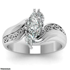 Marquise Round Ring