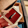 Round Zircon Ring Adjustable