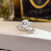 Tear Zircon Stone Ring Adjustable
