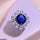 Blue Cusion Bracket Adjustable Ring