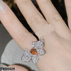 Spider Flower Adjustable Ring