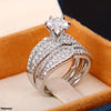 Circle Couple Rings