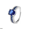Oval/Square Layered Ring