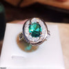Oval Curved Ring Adjustable