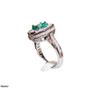 Oval Curved Ring Adjustable