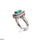 Oval Curved Ring Adjustable