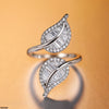 Double Leaf Ring Adjustable