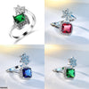Square/Flower Ring