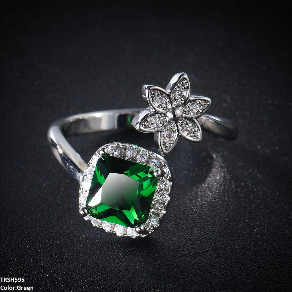 Square/Flower Ring