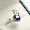 Square/Flower Ring