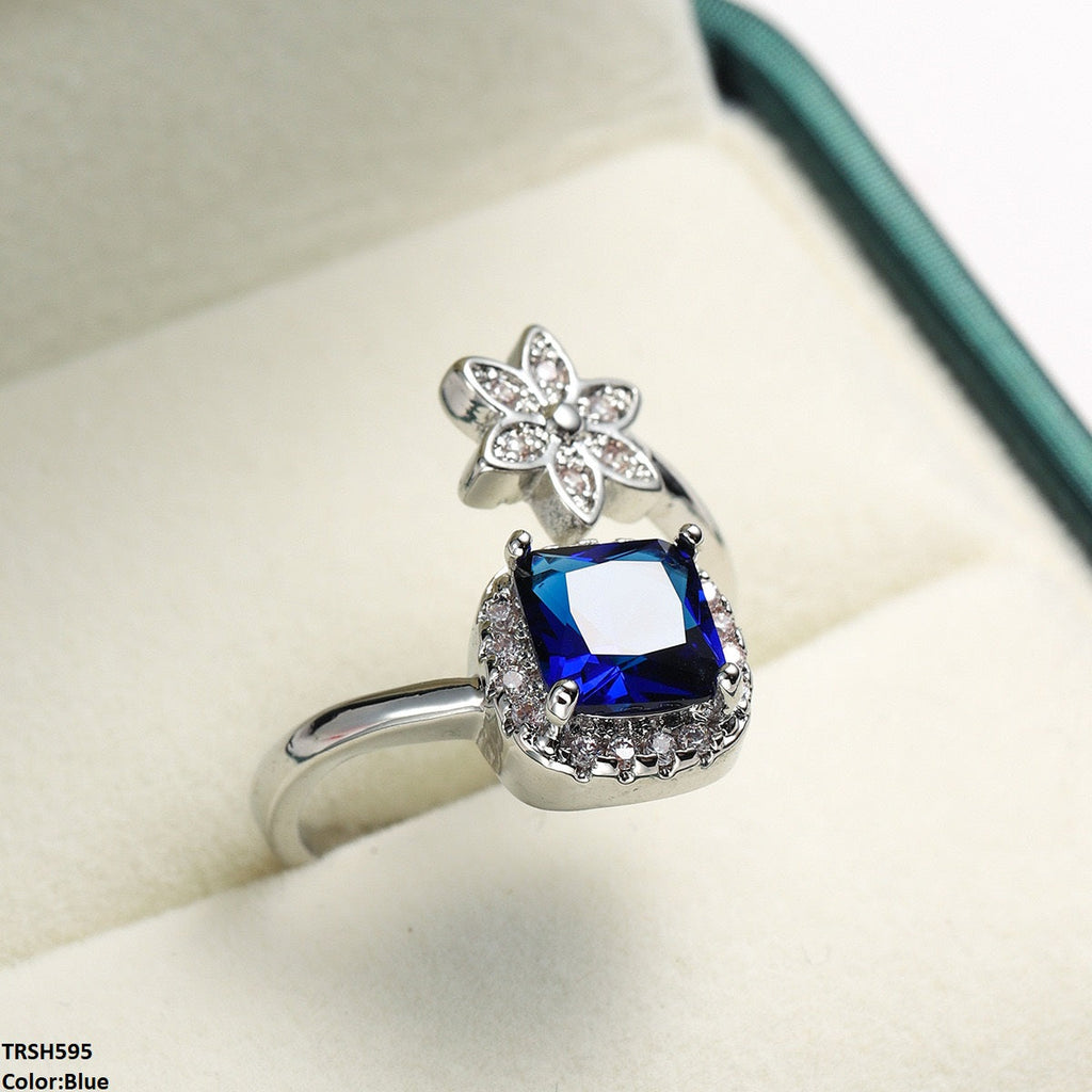 Square/Flower Ring