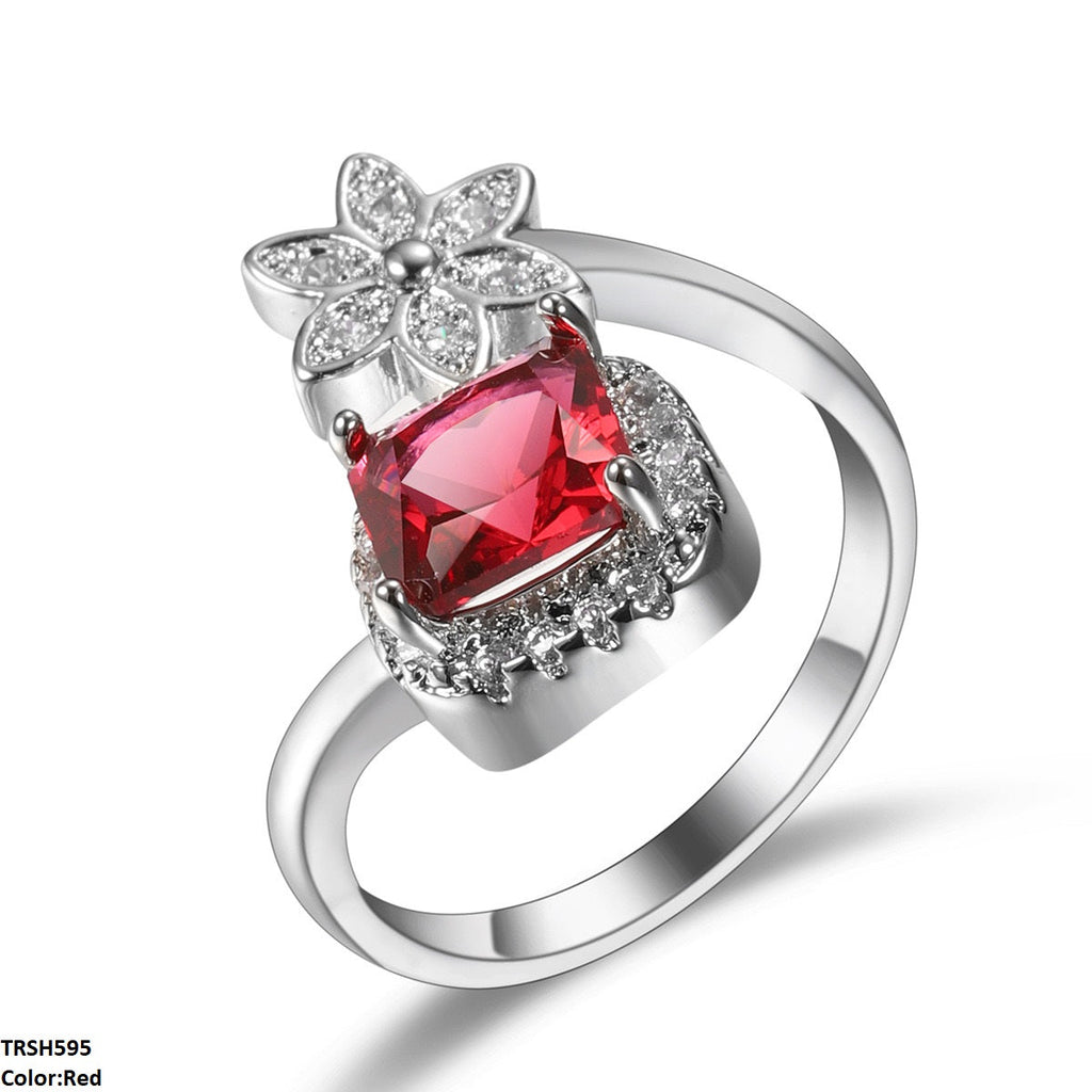 Square/Flower Ring