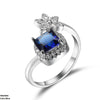 Square/Flower Ring