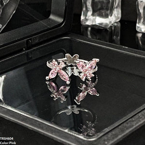 Double Butterfly Ring Adjustable