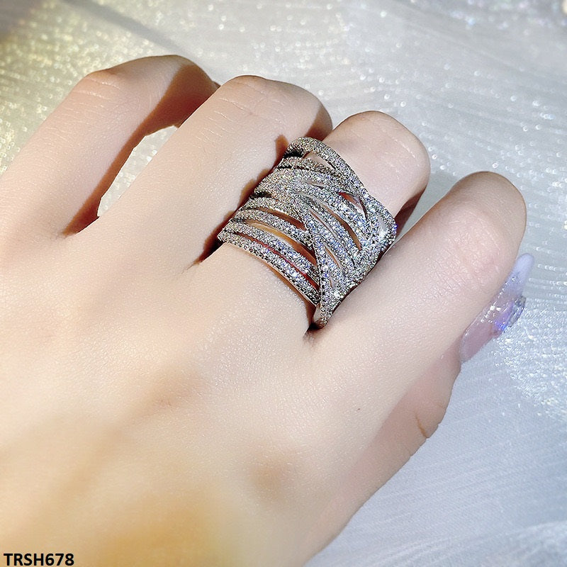 Round Layard Zircon Ring