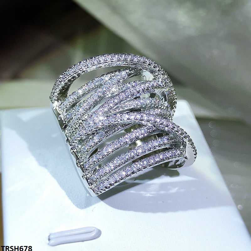 Round Layard Zircon Ring