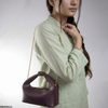 Trendy Ladies Hand Bag - Dark Brown