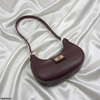 Trendy Armpit Ladies Hand Bag - Dark Brown