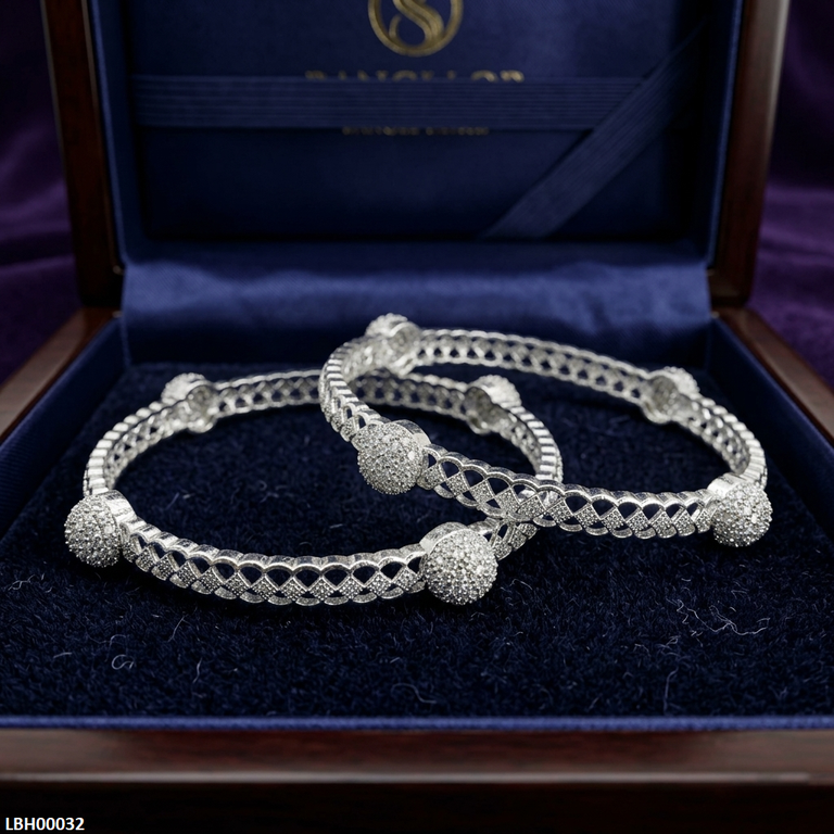 Square Round Bangles Set