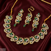 Tear/Round Necklace Set