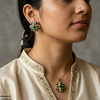 Marquise Flower Pedant Set