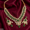 Square /Tear Stone Necklace Set