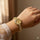 Flower-Shaped Bezel Watch