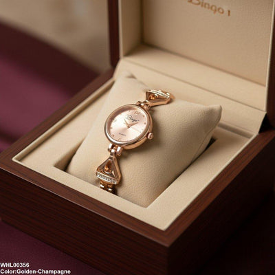 Round Link Chain Women Watch