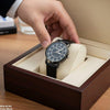 Round Black Bezel Dial Women's Watch