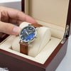 Round Stone Dial Women's Watch