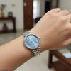 Round Stone Dial Women's Watch