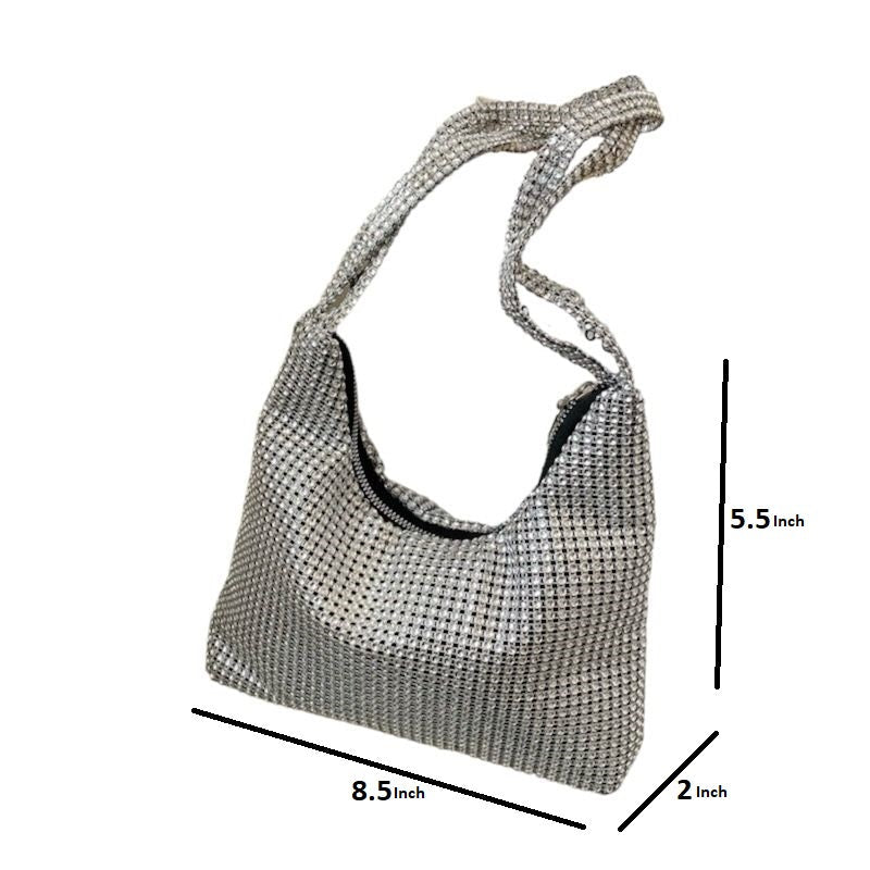 Rhinestones Clutch Bag