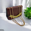 Acrylic Buckle Chain Hand Bag