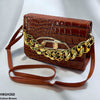 Chain Oval Batch Hand Bag