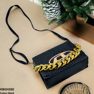 Chain Oval Batch Hand Bag