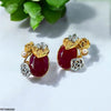 Oval Curved Leaf Tops Pair