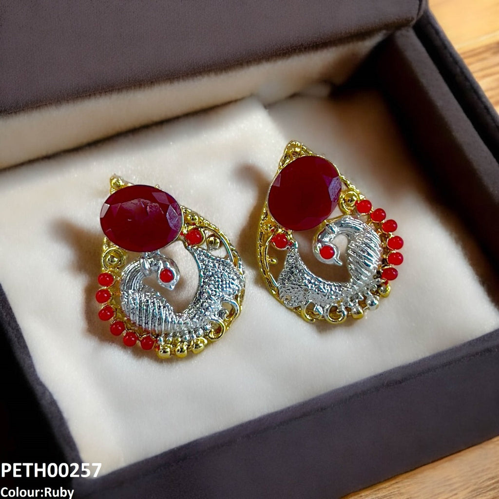 Trendy Round Oval Tops Pair