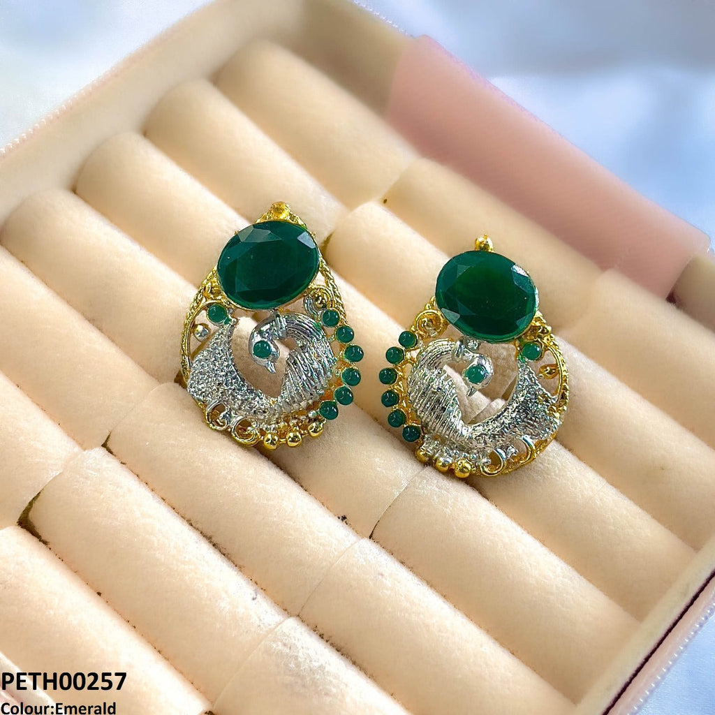 Trendy Round Oval Tops Pair