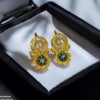 Spiral Flower Tops Pair