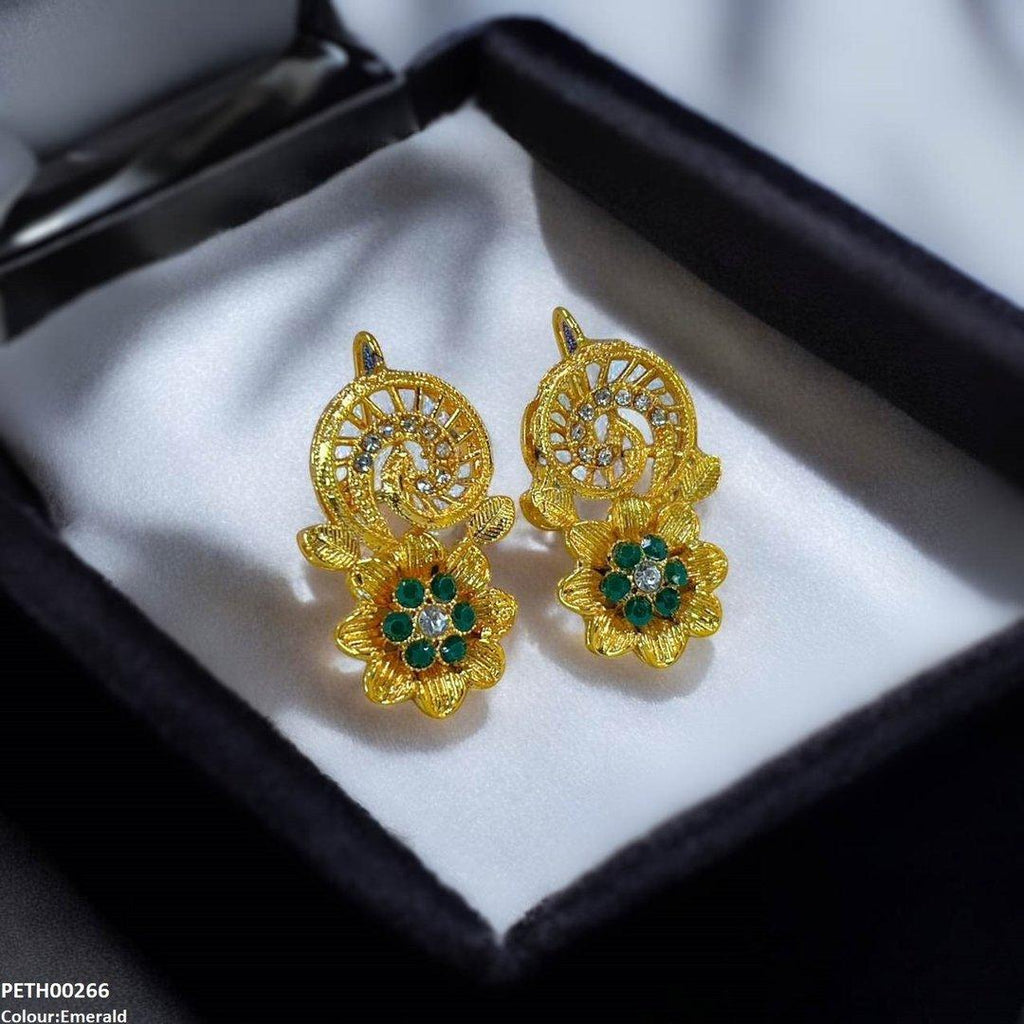Spiral Flower Tops Pair