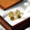 Spiral Flower Tops Pair