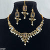 Rectangle/Tear Necklace Set