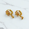 Tear Drop Hoops Pair