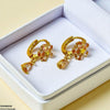 Tear Drop Hoops Pair