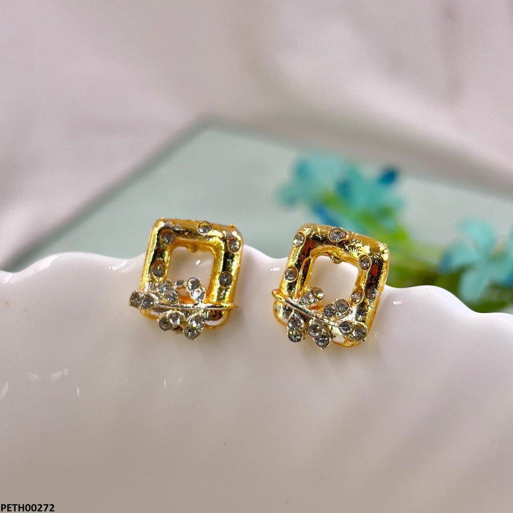 Square/Leaf Tops Pair