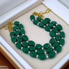 Triple Strand Beaded Bracelet