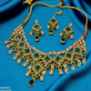 Square/Tear Drop Necklace Set