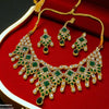 Square/Tear Drop Necklace Set