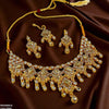 Square/Tear Drop Necklace Set
