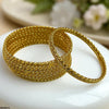 Double Rope Twist Bangles 6 Pcs Set